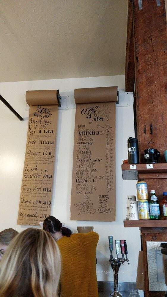Prado Cafe - Vancouver, BC menu_pic