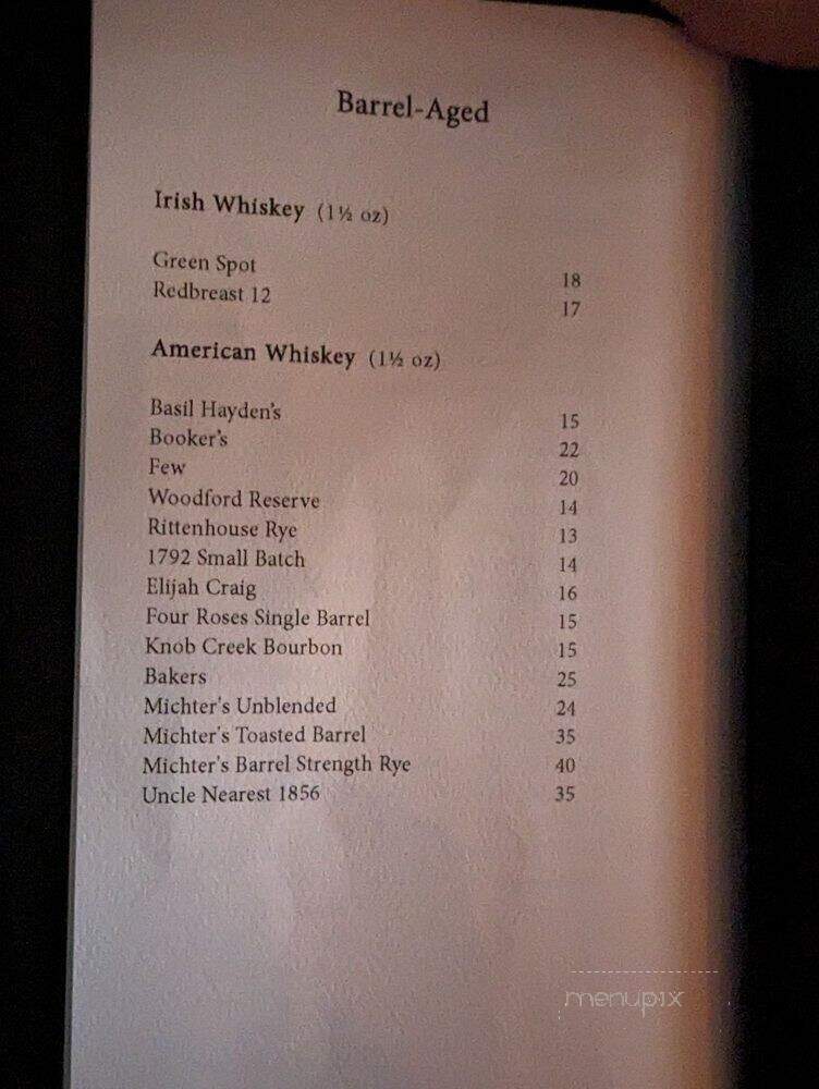 Allo Trattoria Bar - Toronto, ON menu_pic