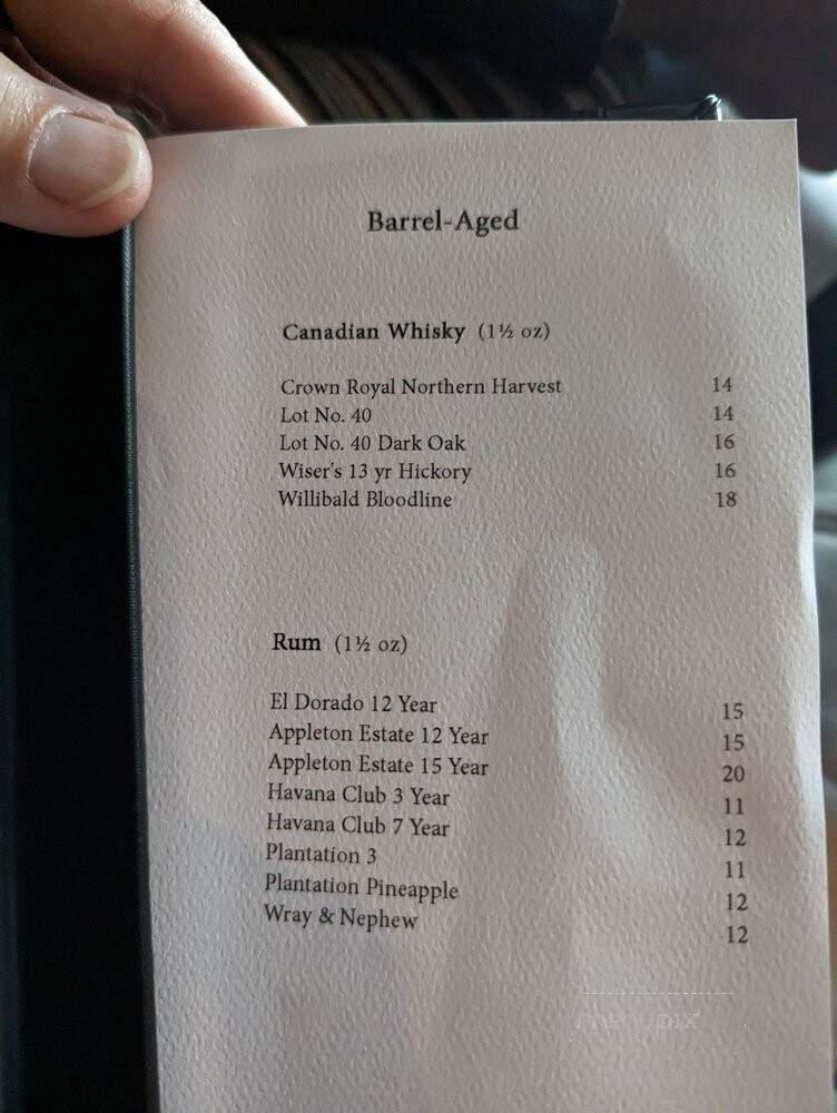 Allo Trattoria Bar - Toronto, ON menu_pic