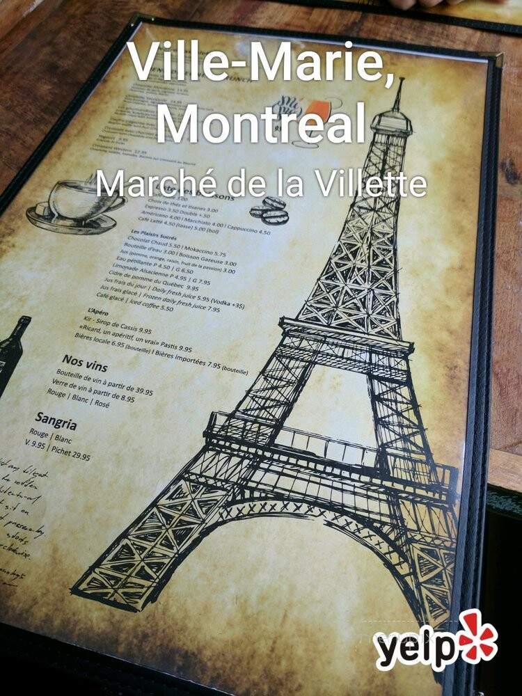 March de la Villette - Montreal, QC menu_pic