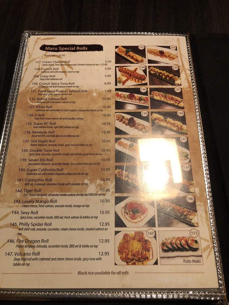 Maru Japanese Restaurant - Langley, BC