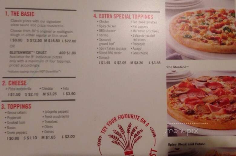 Boston Pizza - Strathcona County, AB menu_pic