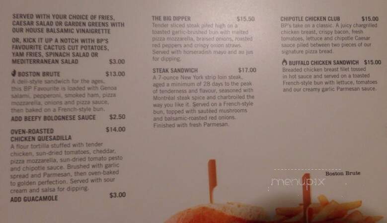 Boston Pizza - Strathcona County, AB menu_pic