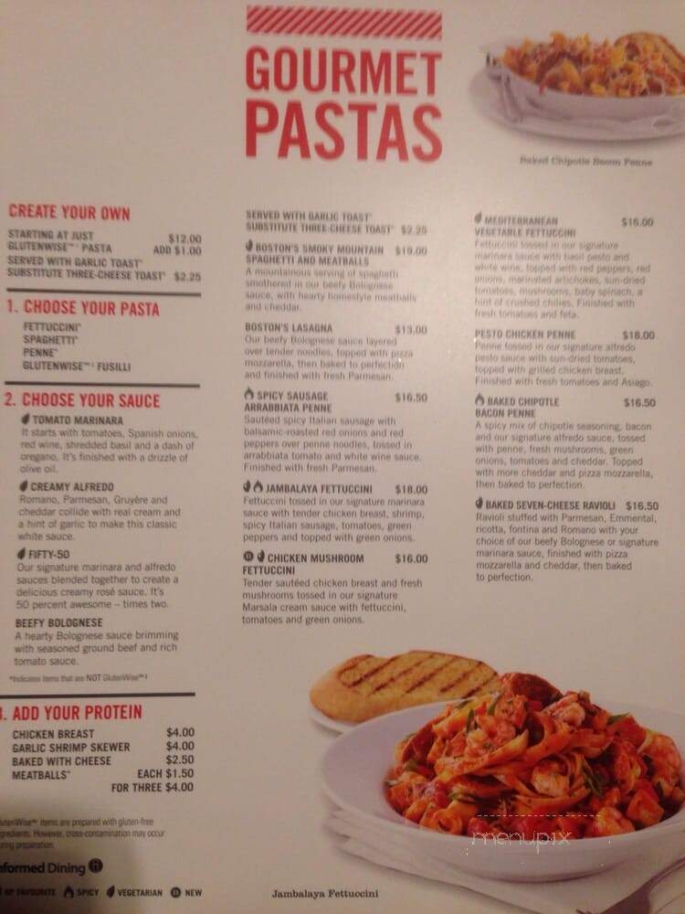 Boston Pizza - Strathcona County, AB menu_pic