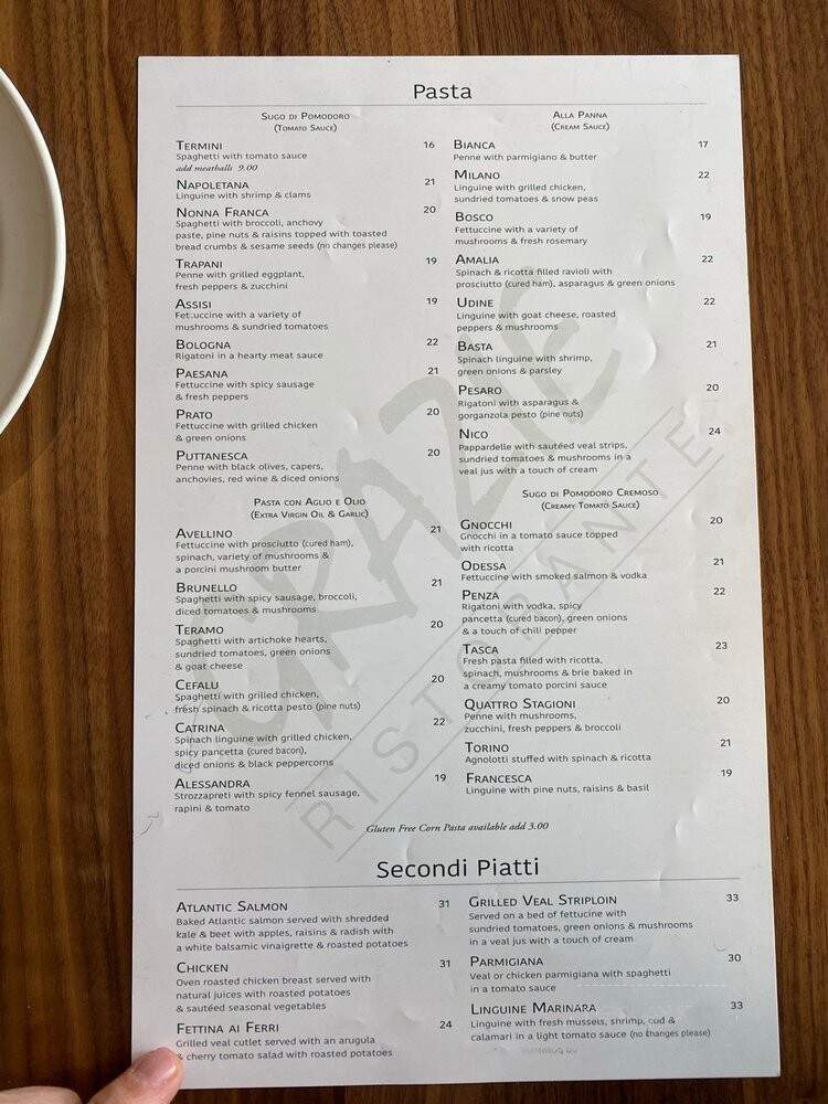 Grazie Ristorante - Nobleton, ON