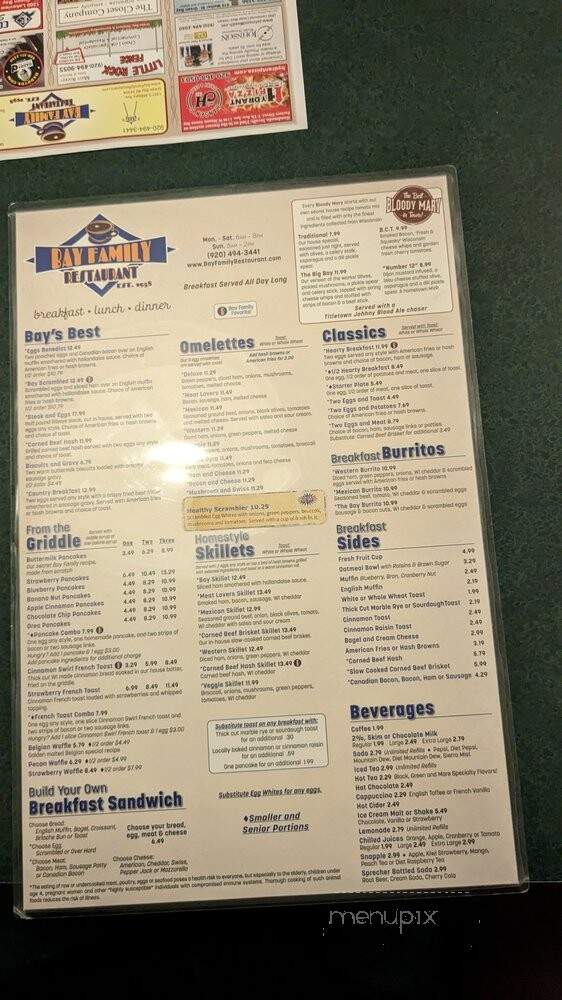 Peter D's Family Restaurant - Saskatoon, SK menu_pic