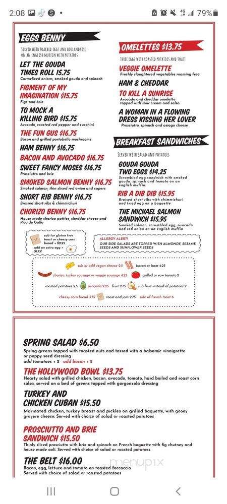 Slickity Jim's Chat & Chew - Vancouver, BC menu_pic