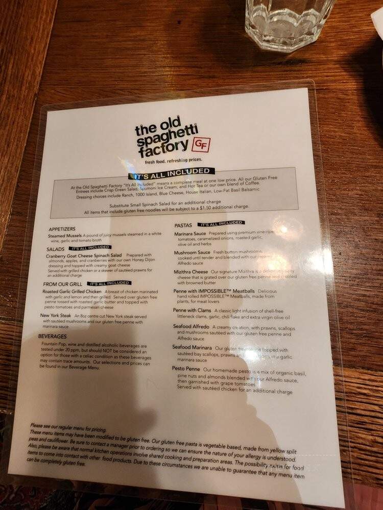 Old Spaghetti Factory - Edmonton, AB