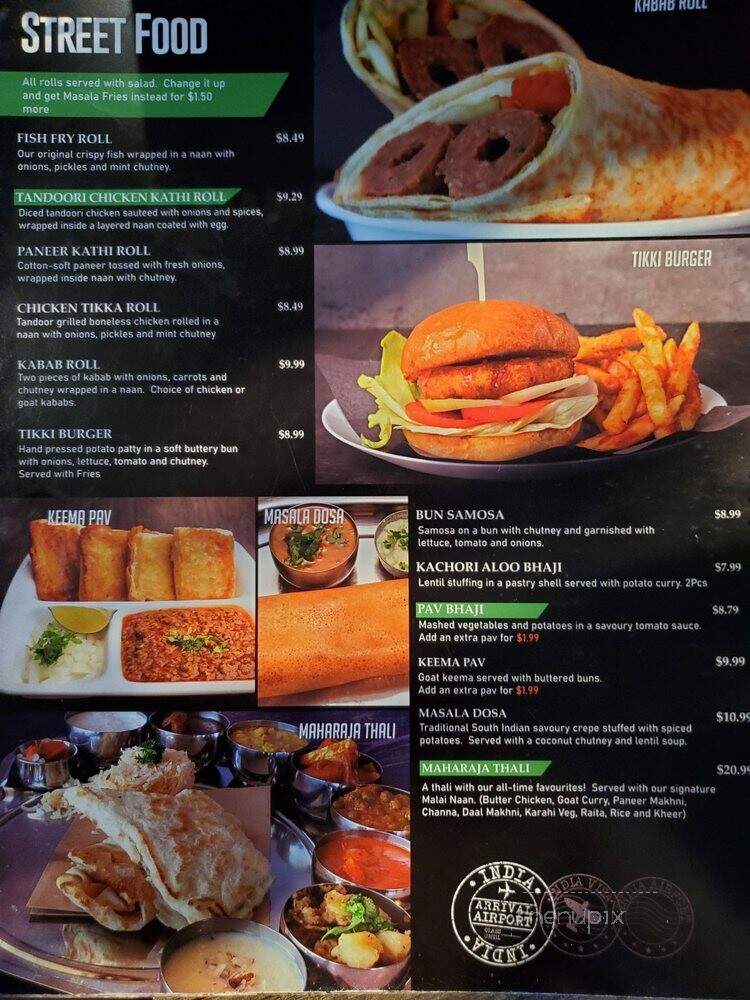 Mughal Mahal Restaurant - Mississauga, ON menu_pic