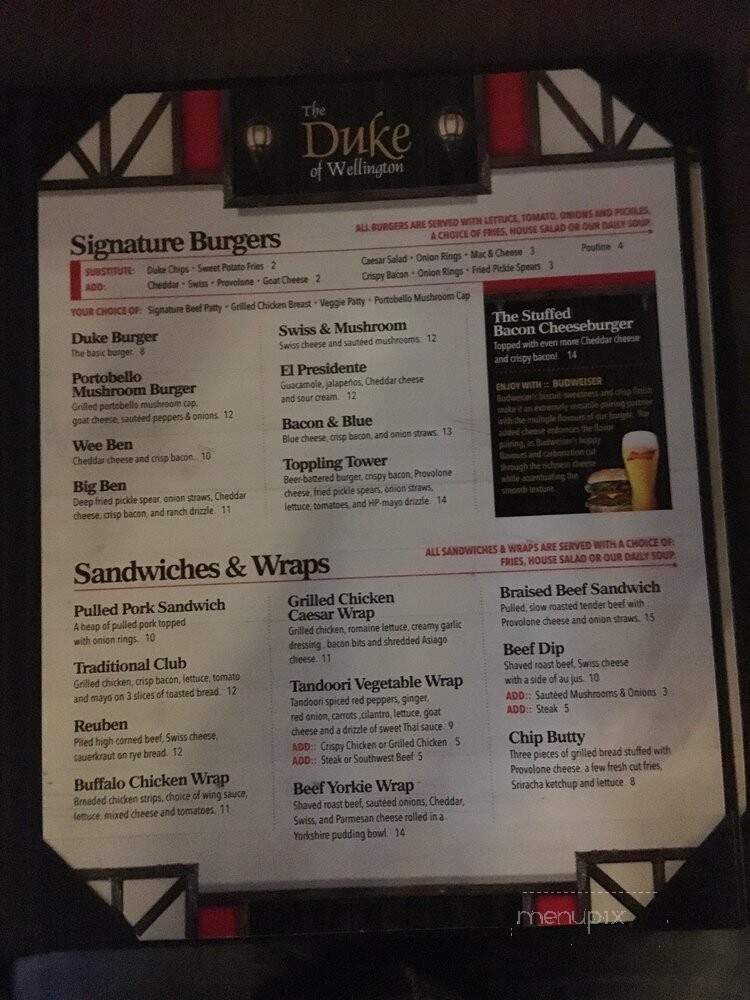 The Duke of Wellington - Waterloo, ON