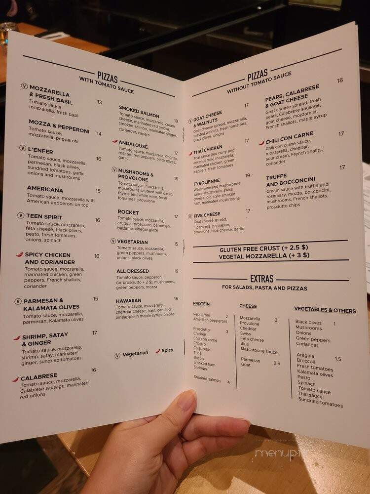 Pizzadelic Mont Royal - Montreal, QC menu_pic