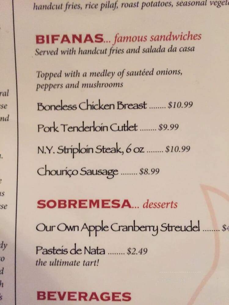 Churrasco Villa Toronto's Original - Toronto, ON menu_pic