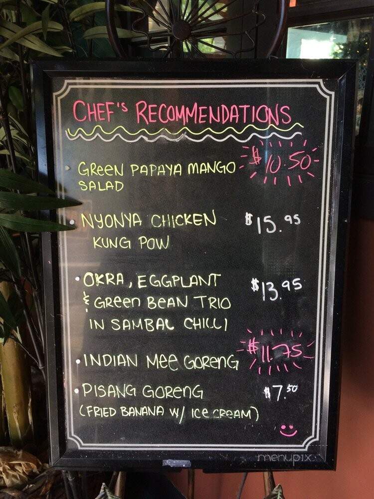 Tamarind Hill - New Westminster, BC menu_pic