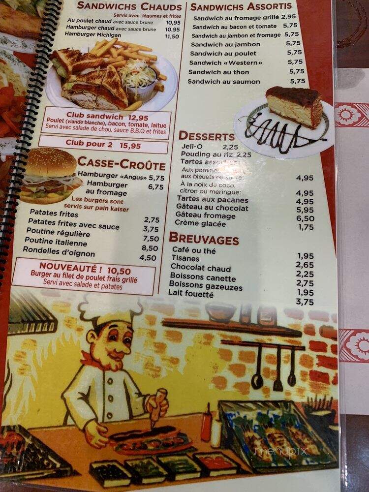 Longueuil Pizza Restaurant - Longueuil, QC menu_pic