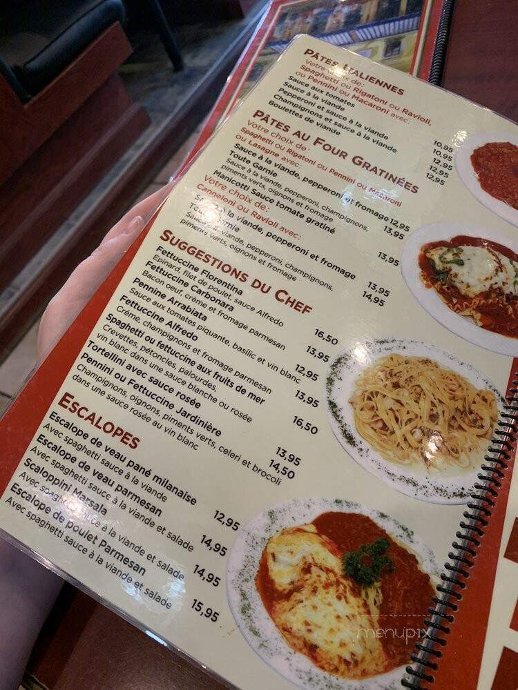 Longueuil Pizza Restaurant - Longueuil, QC menu_pic