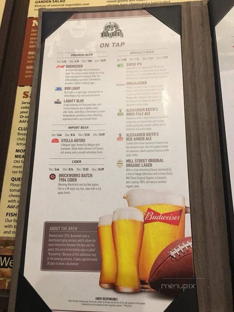 Buster's - Ottawa, ON