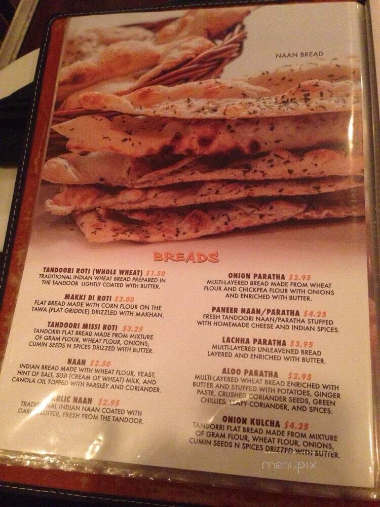 Aahar - Ottawa, ON menu_pic