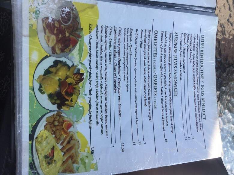 Oxford Cafe - Montreal, QC menu_pic