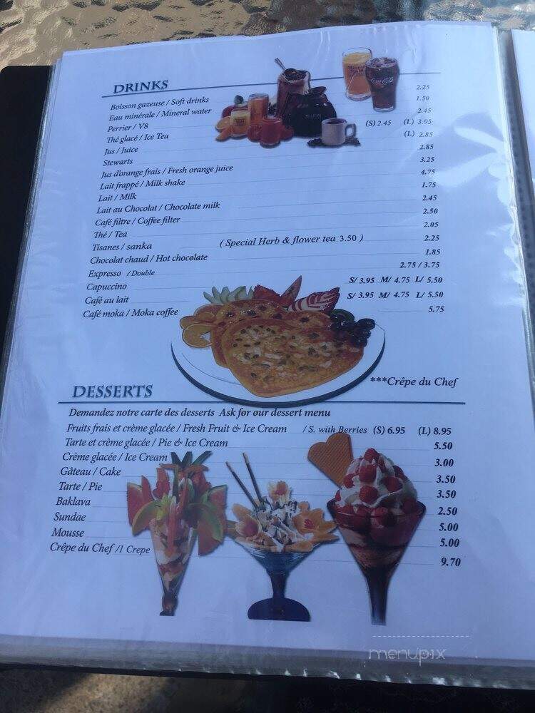 Oxford Cafe - Montreal, QC menu_pic