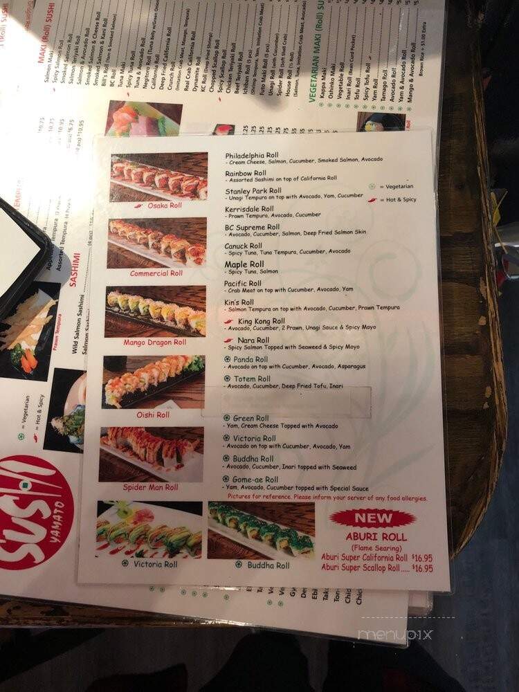 Yamato Sushi Restaurant Inc - Vancouver, BC