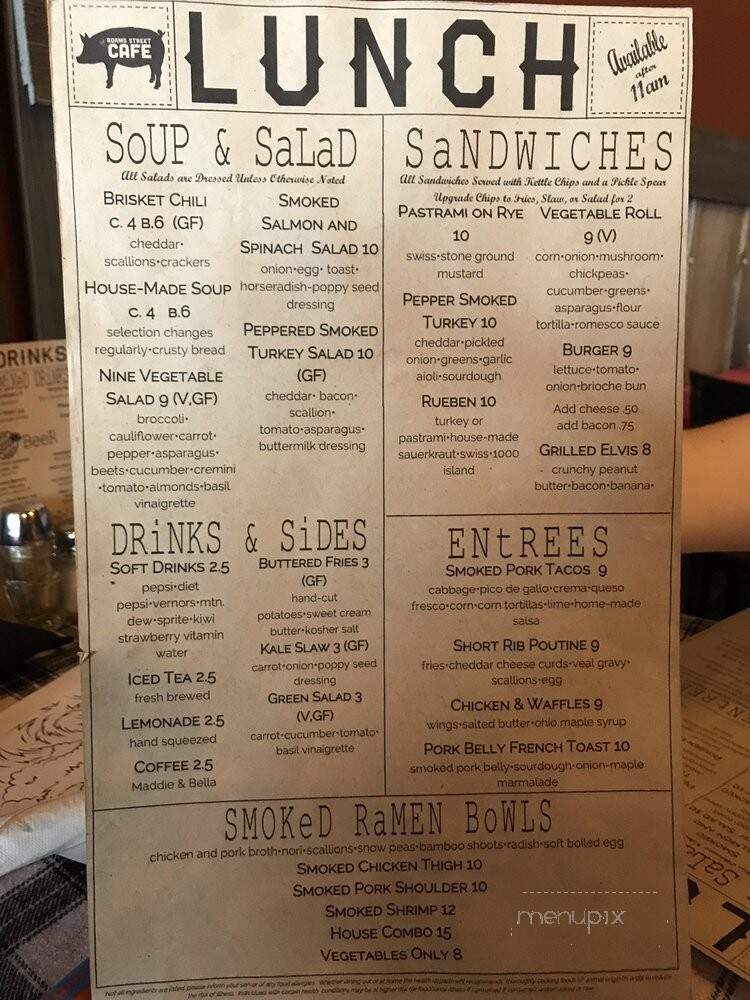 Soup'N Sweets - Campbellton, NB menu_pic