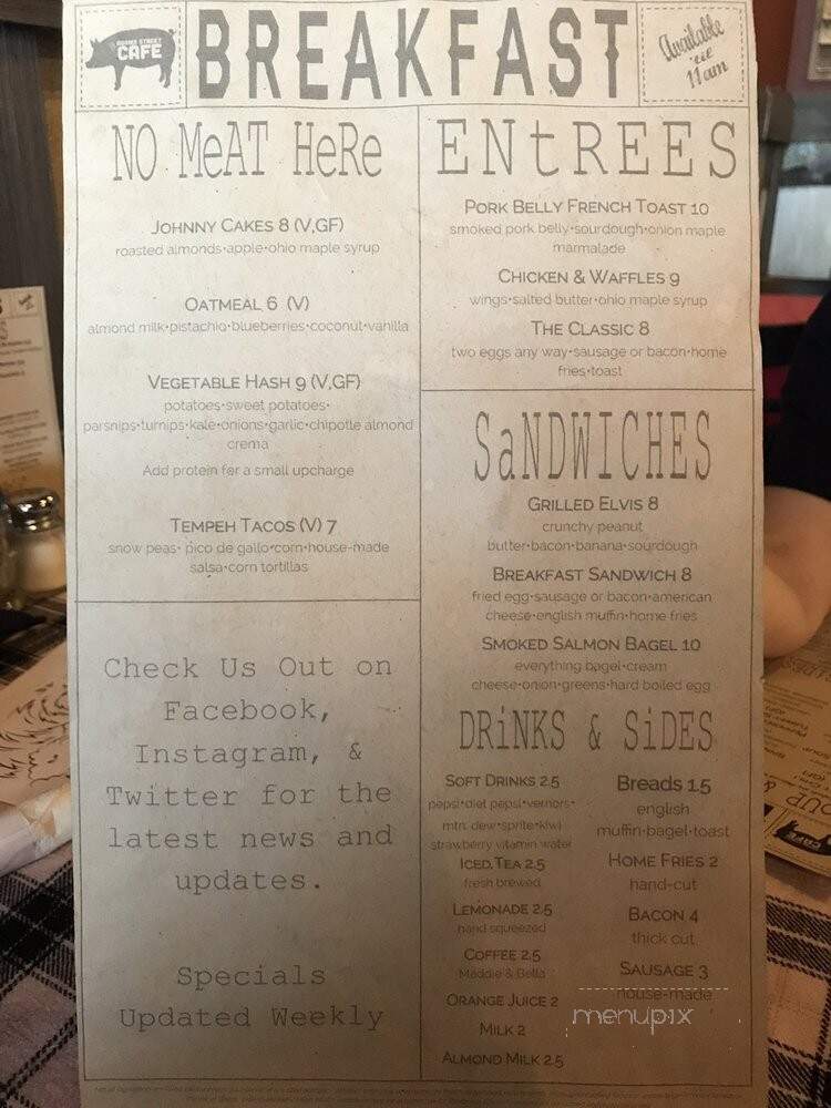 Soup'N Sweets - Campbellton, NB menu_pic
