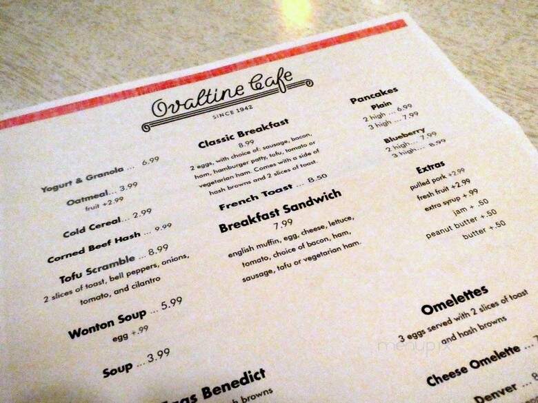 Ovaltine Cafe - Vancouver, BC