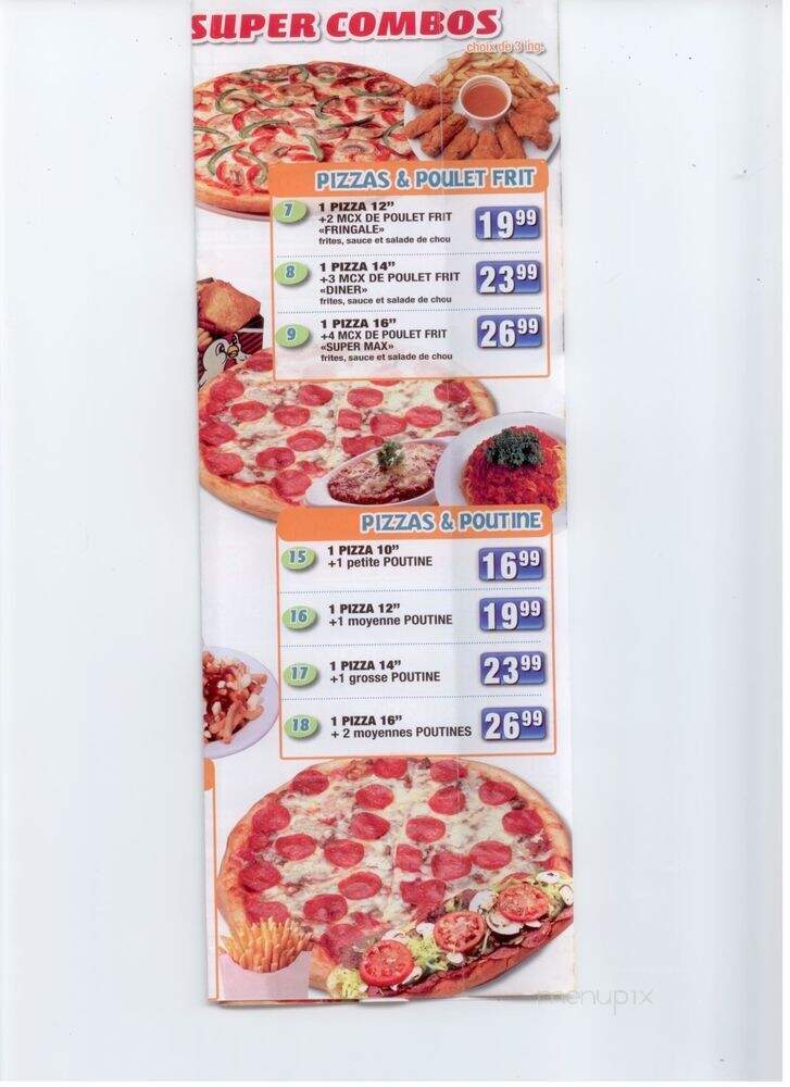 Pizza Masson Enr - Montreal, QC menu_pic