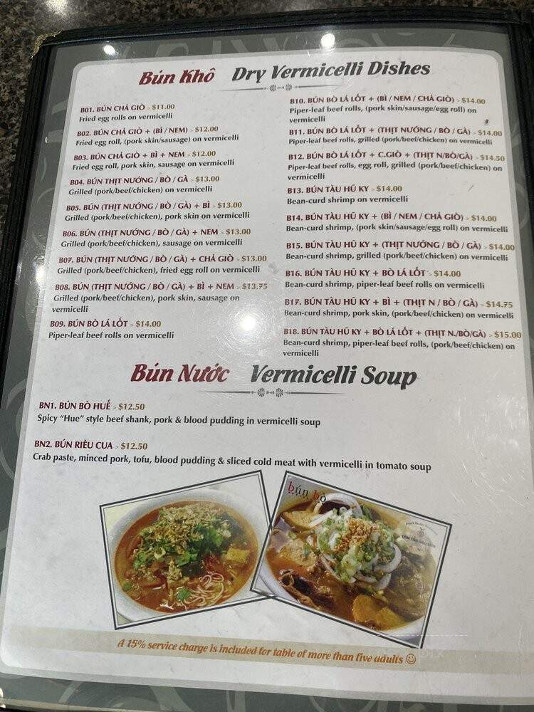 Com Tam Dao Vien - Mississauga, ON menu_pic