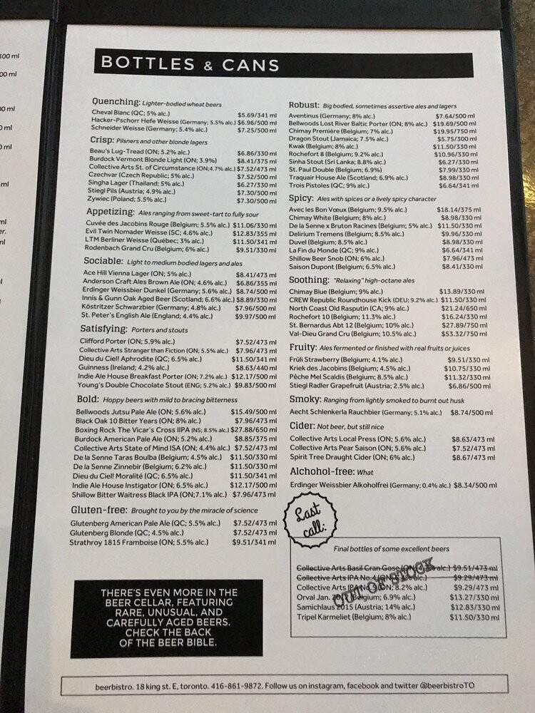 Beer Bistro - Toronto, ON