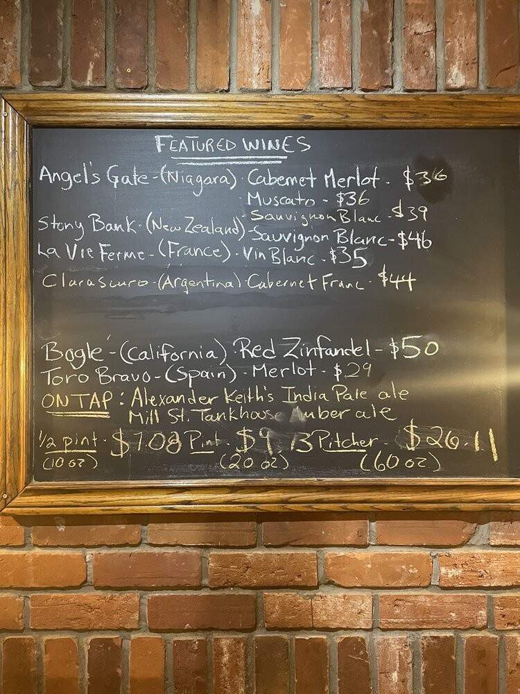 Sambucas on Church - Toronto, ON menu_pic