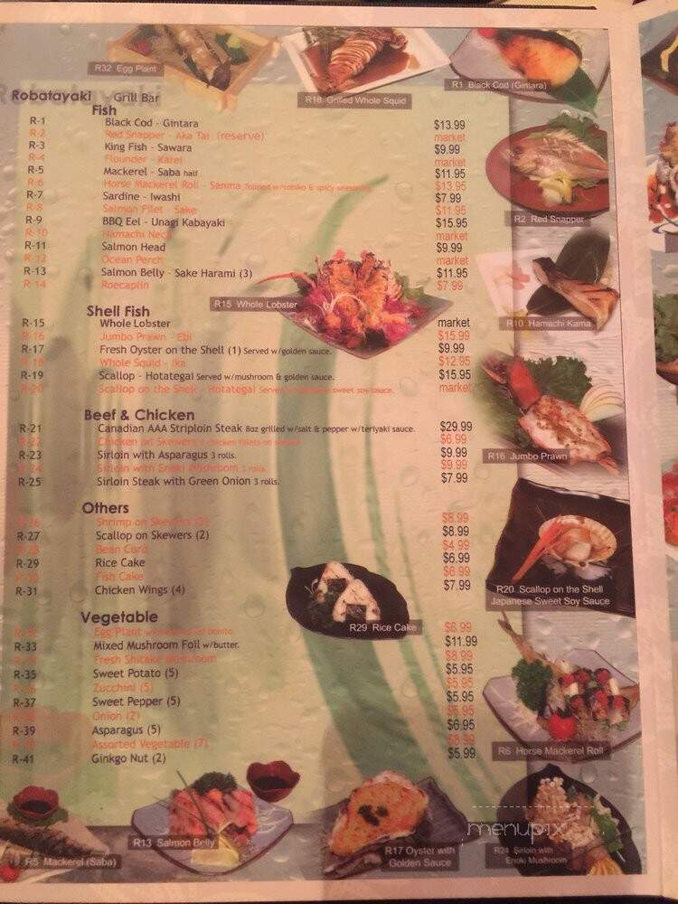 Koganei Japanese Restaurant - Vaughan, ON menu_pic