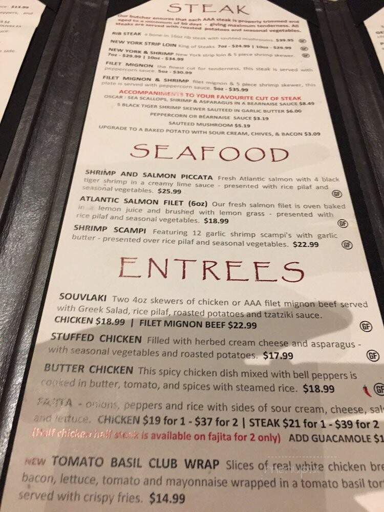 K S Restaurant - Ottawa, ON menu_pic
