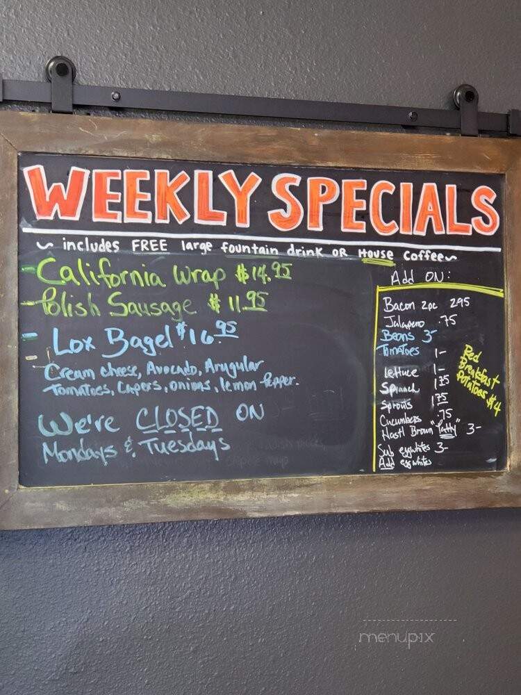 Rose Cafe - Toronto, ON menu_pic