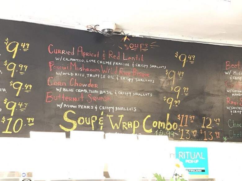 RaviSoups - Toronto, ON menu_pic