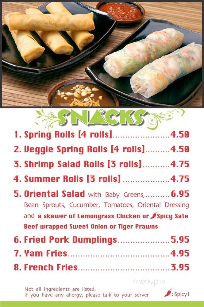 Thai Tai - Calgary, AB menu_pic