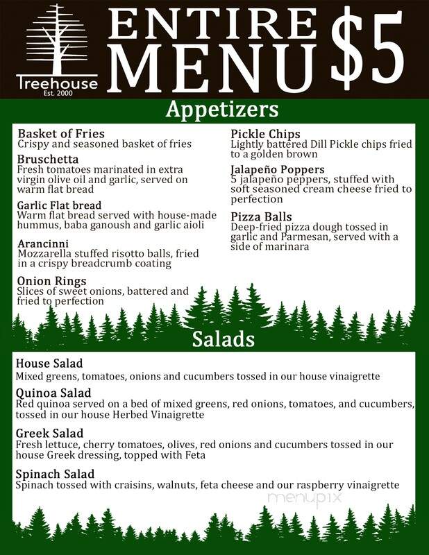 Treehouse Bar & Grill - Windsor, ON
