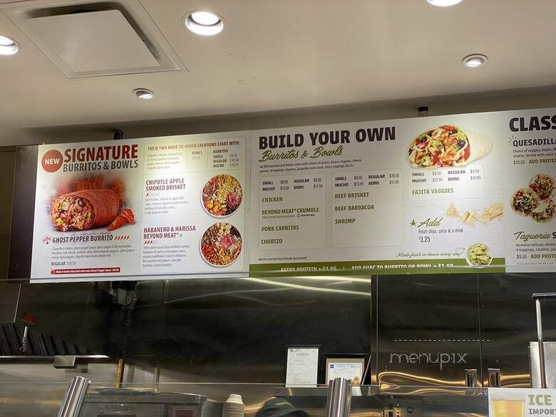Mucho Burrito - Edmonton, AB menu_pic