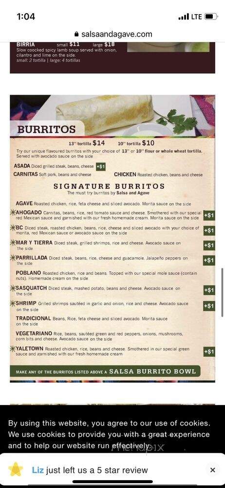 Salsa & Agave Mexican Grill - Vancouver, BC