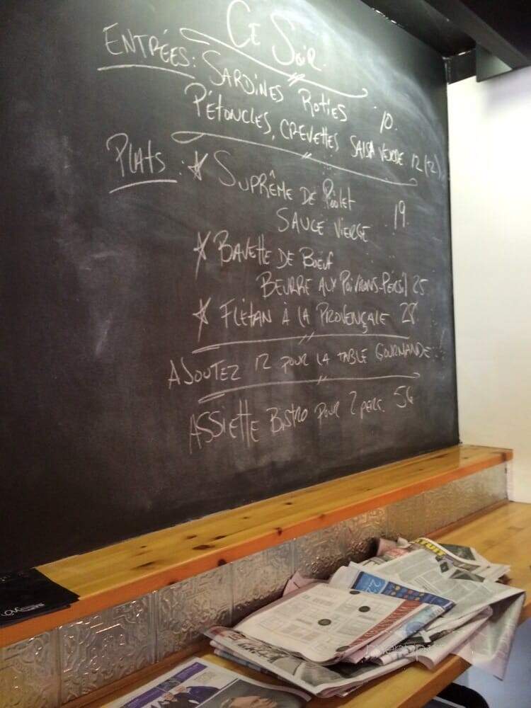 Baguette et Bagatelle - Montreal, QC menu_pic