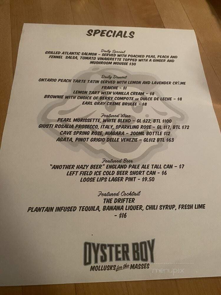 Oyster Boy - Toronto, ON