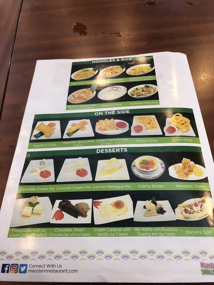 Iron Chef - Niagara Falls, ON menu_pic