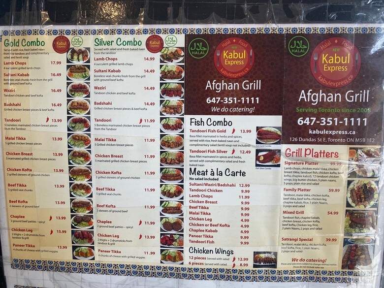 Pita Pan - Whitby, ON menu_pic