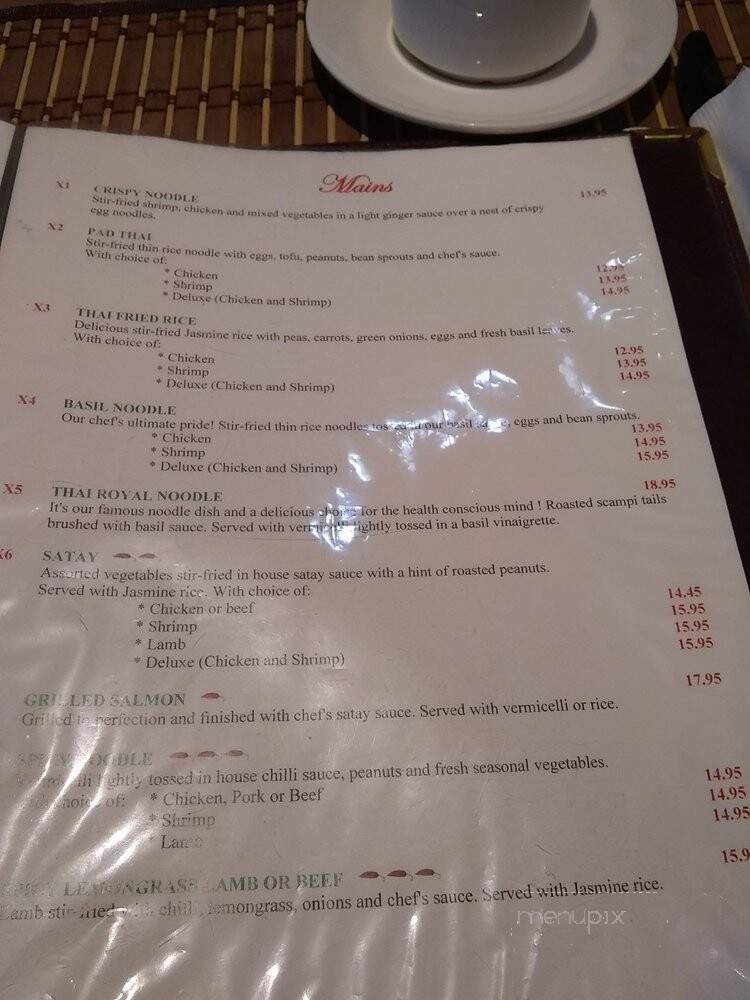 T'Basil - Ottawa, ON menu_pic