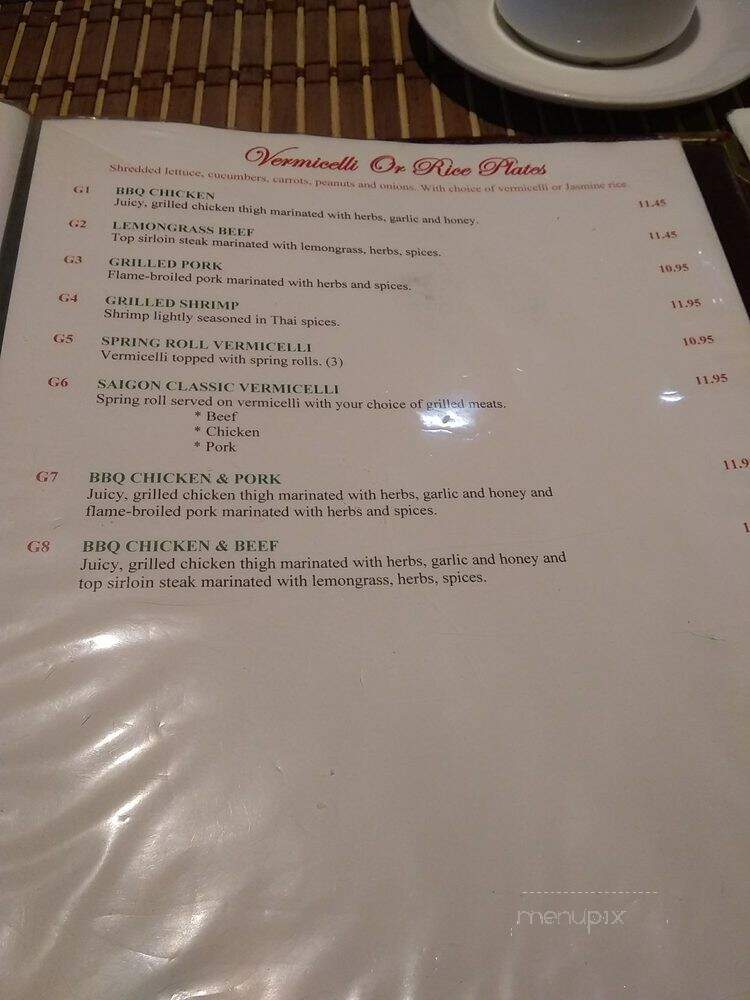 T'Basil - Ottawa, ON menu_pic