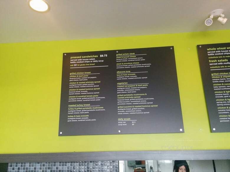 Sprouts Restaurants - Mississauga, ON menu_pic