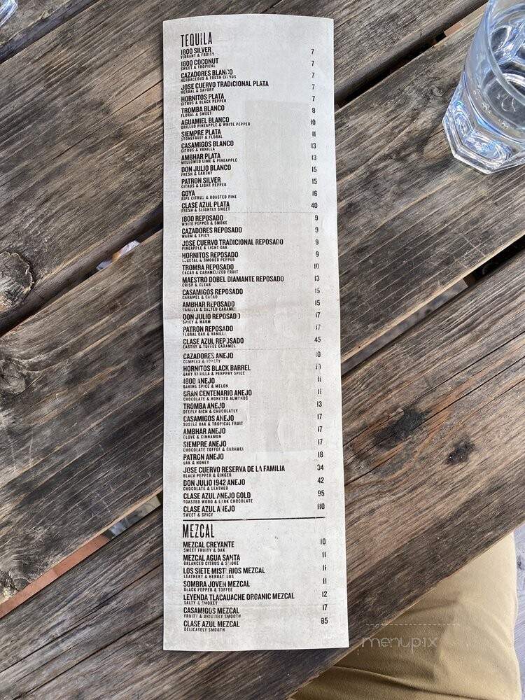 La Cantina - Toronto, ON menu_pic