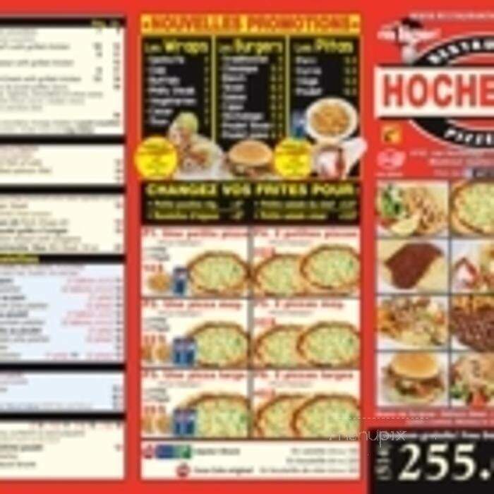Restaurant Pizzeria Hochelaga - Montreal, QC menu_pic