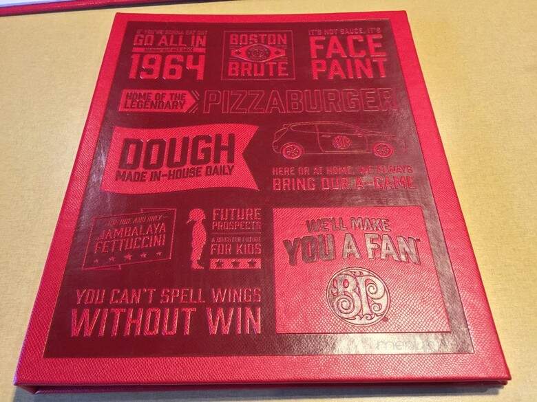 Boston Pizza - New Westminster, BC menu_pic