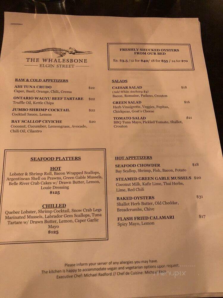 Jak's Kitchen - Ottawa, ON menu_pic